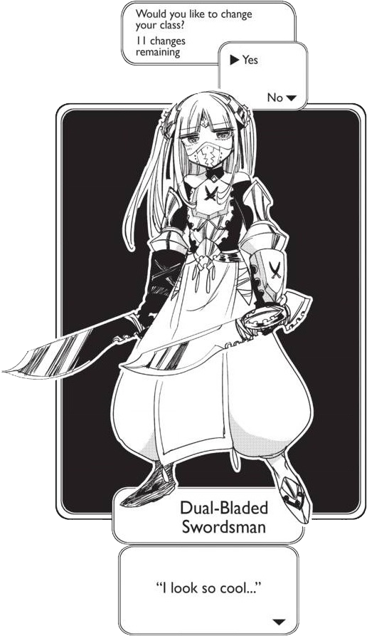 dual bladed swordsman